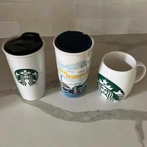 Ceramic Starbucks Mugs Cups Thermos